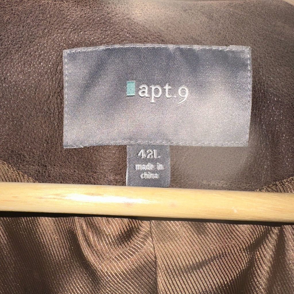 Apt. 9 Brown Sport Coat Classic Blazer